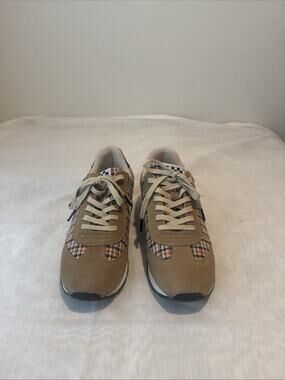 No Name City Run Jogger Women’s 9 Plaid Suede Shoes Casual Academia